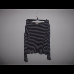 Blue Grey Long Sleeved Tee